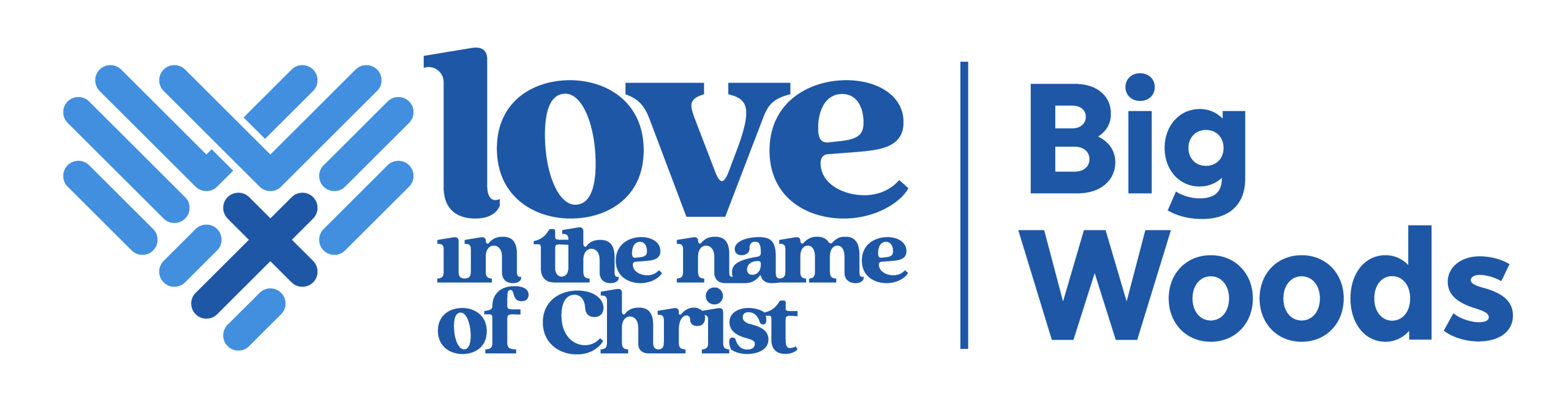 Love in the Name of Christ - Big Woods logo